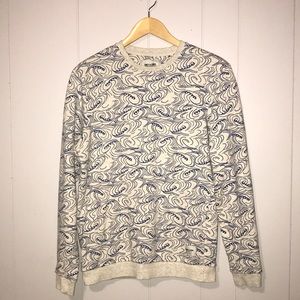 Only & Sons Wave Graphic Sweatshirt